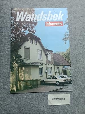 Bild des Verkufers fr Wandsbek informativ 10/1991, Oktober. Hrsg. Brgerverein Wandsbek von 1848 e.V. zum Verkauf von Druckwaren Antiquariat