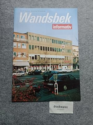 Bild des Verkufers fr Wandsbek informativ 11/1992, November. Hrsg. Brgerverein Wandsbek von 1848 e.V. zum Verkauf von Druckwaren Antiquariat