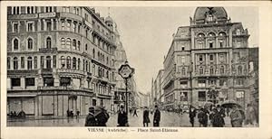 Ansichtskarte / Postkarte Wien 1 Innere Stadt, Place Saint Etienne