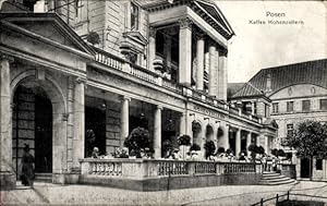 Ansichtskarte / Postkarte Posen, Café Hohenzollern