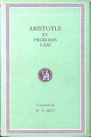 Aristotle XV Problems I-XXI