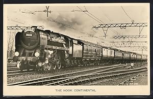 Postcard The Hook Continental Express, hauled by Class 7 MT Locomotive No. 70042 Lord Roberts