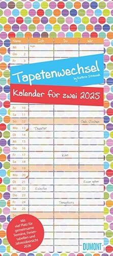 Immagine del venditore per Tapetenwechsel 2025 - Kalender fr zwei - Notizkalender - Partner-Planer - Format 22 x 49,5 cm venduto da AHA-BUCH GmbH