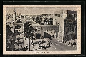 Ansichtskarte Tripoli, Piazza Castello