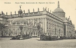 Potsdam. Neues Palais, Sommersitz Sr. Majestät des Kaisers.