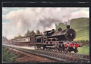 Postcard Tebay, Englische Eisenbahn der L. N. W. R Euston to Glasgow
