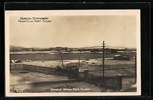 Ansichtskarte Khartoum, Port-Sudan, General View