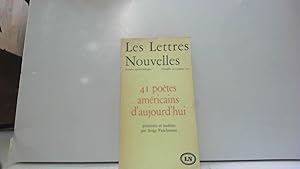 Bild des Verkufers fr Les Lettres Nouvelles Numro spcial bilingue 41 Potes amricains d'aujourd'hui zum Verkauf von JLG_livres anciens et modernes