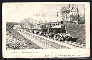 Postcard L, SWR Winchester Train