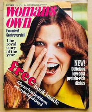 Seller image for WOMAN'S OWN OCTOBER 12TH 1974 for sale by Happyfish Books