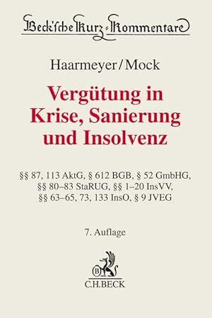 Seller image for Vergtung in Krise, Sanierung und Insolvenz for sale by moluna