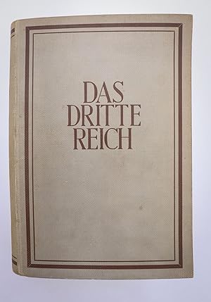 Bild des Verkufers fr Das dritte Reich. Mller van den Bruck zum Verkauf von Antiquariat Zeitenstrom