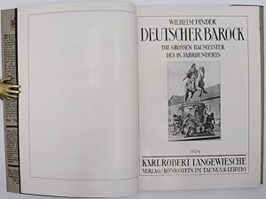 Seller image for Deutscher Barock. Die groen Baumeister des 18.Jahrhunderts. for sale by Antiquariat Zeitenstrom