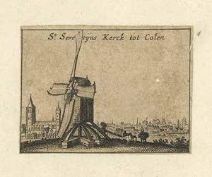 Gesamtansicht ('St. Severijns Kerck tot Colen.').