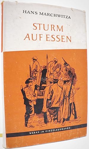 Bild des Verkufers fr Sturm auf Essen. Roman. zum Verkauf von Antiquariat Zeitenstrom