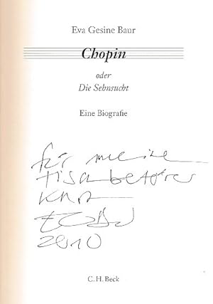 Chopin oder die Sehnsucht. Eine Biografie.