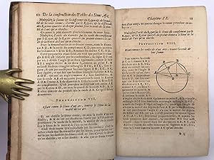 Image du vendeur pour Tables des sinus tangentes et secantes. Et de logarithmes des sinus et des tangentes; & des nombres depuis l'unit jusques  10000. Avec un trait de trigonomtrie par de nouvelles dmonstrations & des pratiques trs-faciles, tant pour la construction des tables, que pour la supputation des triangles. mis en vente par Antiquariat Zeitenstrom