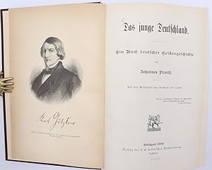 Bild des Verkufers fr Das junge Deutschland. Ein Buch deutscher Geistesgeschichte. zum Verkauf von Antiquariat Zeitenstrom