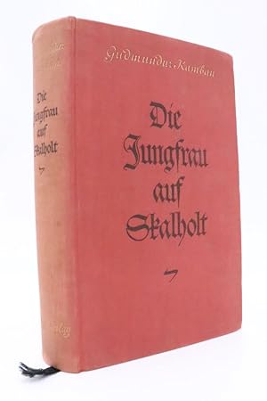 Immagine del venditore per Die Jungfrau auf Skalholt : Roman. venduto da Antiquariat Zeitenstrom