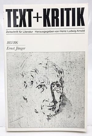 Ernst Jünger [Zeitschrift Text + Kritik 105/106]