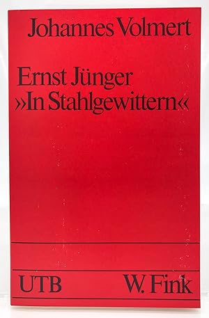 Bild des Verkufers fr Ernst Jnger, "In Stahlgewittern" zum Verkauf von Antiquariat Zeitenstrom