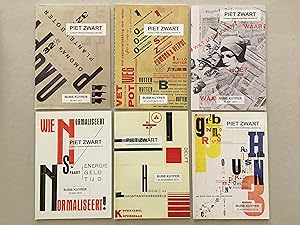 Piet Zwart A Choice from his Personal Archive (Complete set of 6 volumes)