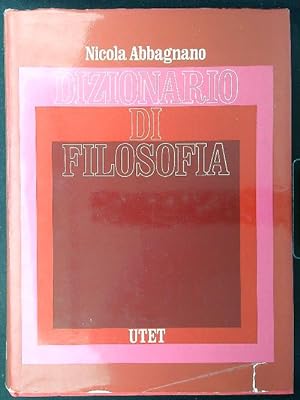 Seller image for Dizionario di filosofia for sale by Miliardi di Parole
