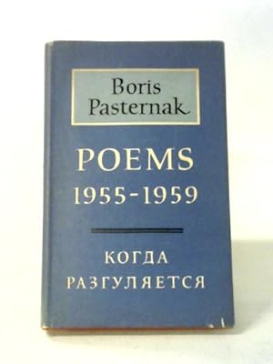 Bild des Verkufers fr Poems 1955-1959 zum Verkauf von World of Rare Books