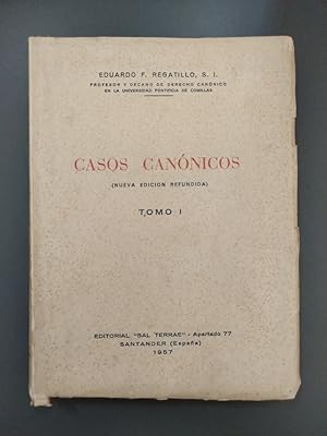 Imagen del vendedor de Casos cannicos. Tomo 1.- F. Regatillo, Eduardo. a la venta por MUNDUS LIBRI- ANA FORTES