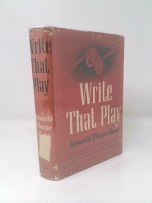 Bild des Verkufers fr Write that play, zum Verkauf von ThriftBooksVintage