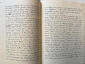 Les confessions. Reproduction du manuscrit de Neuchâtel.