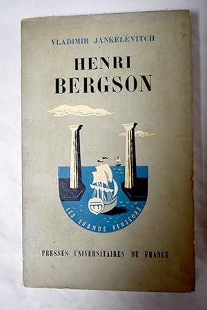 Image du vendeur pour Henri Bergson mis en vente par Alcan Libros