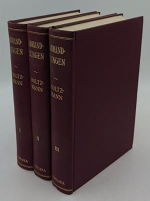 Wissenschaftliche Abhandlungen - 3 Bände : 1. (1865 - 1874) / 2. (1875 - 1881) / 3. (1882 - 1905).