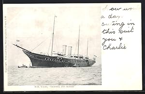 Postcard HM Yacht Victoria and Albert