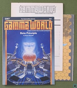 Bild des Verkufers fr Beta Principle (Gamma World Module GW7) Original 1987 edition w Poster Map zum Verkauf von Wayne's Books