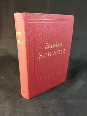 Seller image for Die Schweiz nebst den angrenzenden Teilen von Oberitalien, Savoyen und Tirol. Handbuch fr Reisende. for sale by ANTIQUARIAT Franke BRUDDENBOOKS