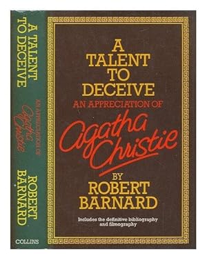 Seller image for Talent to Deceive: Appreciation of Agatha Christie for sale by WeBuyBooks 2