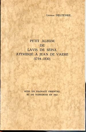 Petit album de lavis de sépia attribué à Jean de Vaere (1754-1830). Sites du Hainaut oriental et ...
