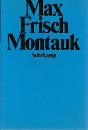 Imagen del vendedor de Montauk : eine Erzhlung. a la venta por Schrmann und Kiewning GbR