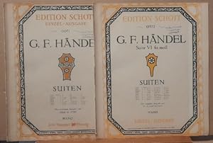 Suiten. Suite V (5) E + Suite VI (6) fis moll (1913+1914) (neu revidierte Ausgabe v. Fred M. Voss...