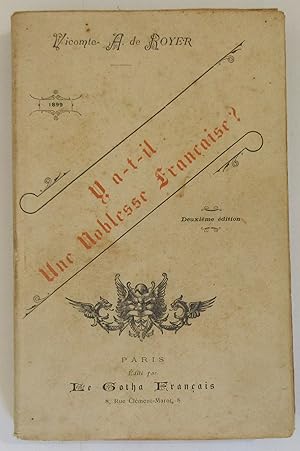 Y a-t-il une Noblesse Française ?