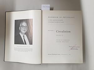 Bild des Verkufers fr Handbook Of Physiology : Section 2 : Circulation : Volume III : zum Verkauf von Versand-Antiquariat Konrad von Agris e.K.