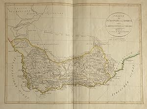 CHARTE DER SUDSPIZE VON AFRICA O DES HOTTENTOTTEN AND CAPLANDS WEIMAR IM VERLAG DES GEOGRAPH. INS...