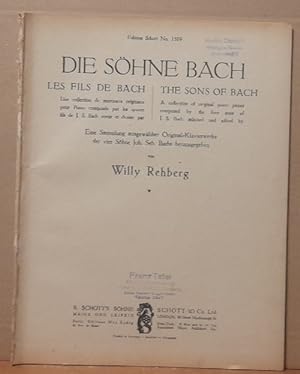 Bild des Verkufers fr Die Shne Bach / Les Fils de Bach / The Sons of Bach (Eine Sammlung ausgewhlter Original-Klavierwerke der vier Shne Joh. Seb. Bachs hg.) zum Verkauf von ANTIQUARIAT H. EPPLER