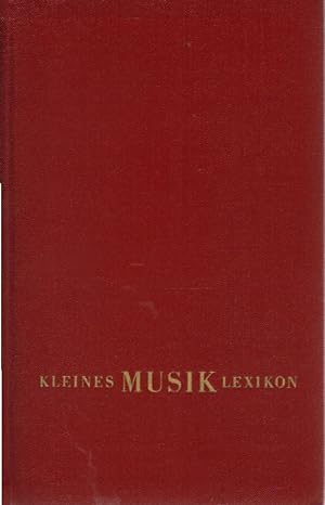 Kleines Musiklexikon.