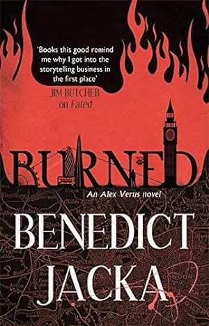 Seller image for Burned: An Alex Verus novel: An Alex Verus Novel from the New Master of Magical London for sale by WeBuyBooks