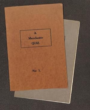 Seller image for A Manchester Quiz No. 1 and No. 2 - Two Vintage Quizbooks for sale by WeBuyBooks