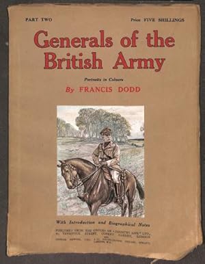Seller image for Generals of the British Army - Portraits in Colours (Part Two) for sale by WeBuyBooks