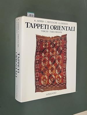 Seller image for TAPPETI ORIENTALI - TURCHI - TURCOMANNI for sale by Stampe Antiche e Libri d'Arte BOTTIGELLA