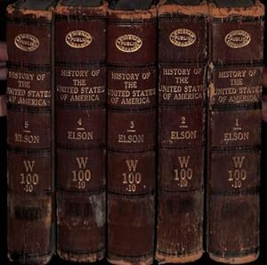 Bild des Verkufers fr History of the United States of America Vols. I-V zum Verkauf von WeBuyBooks